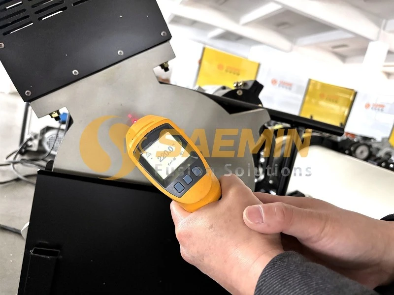 Butt welding machine heating plate temperature SAEMIN Butt welding machine heating plate temperature SAEMIN